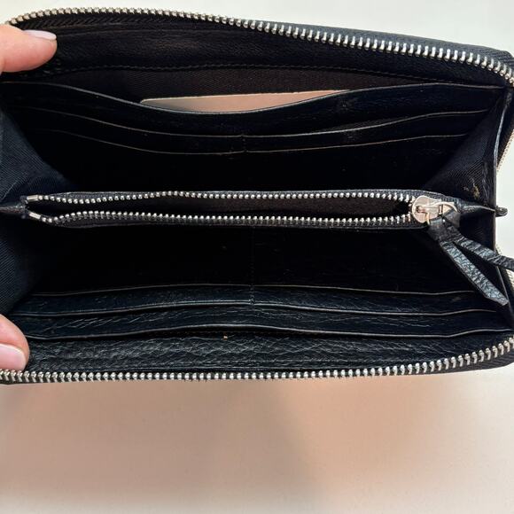 Chloe Black Leather Paddington Wallet With Key Use As Clutch - Picture 9 of 12